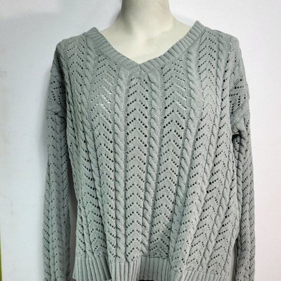 Jessica Simpson Green Slouch Sweater - Picture 3 of 10